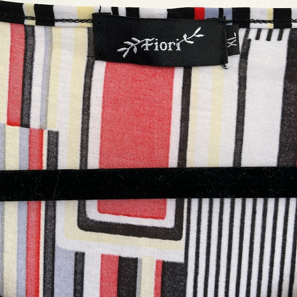 Fiori colour block t-shirt size xl - Picture 3 of 4